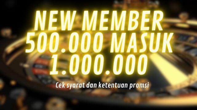 DEPOSIT 500 MASUK 1JT